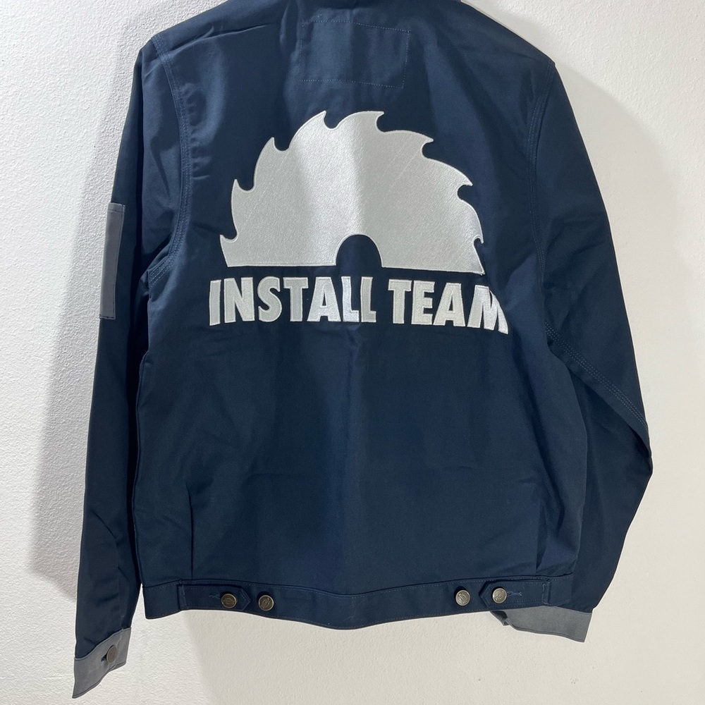 Rare Dickies New York Sunshine Men's Blue and Gray Jacket #42/100 only 100 made - Picture 2 of 12